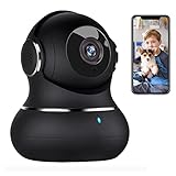 2K Indoor Security Camera, Litokam 360° Cameras for Home Security Indoor with Motion Detection, Pet Camera with Phone App, Baby Monitor-Night Vision