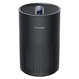 Air Purifiers for Bedroom, H13 True HEPA Filter for A11ergies, Pollen, Dusts, Pets Dander, Odor, Hair, Ozone Free, 20db Quiet for Home, Room, Kitchen, SGS Certificaion - AC400 Black