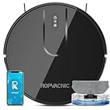 ROPVACNIC Robot Vacuum Cleaner Robot Vacuum and Mop Combo with 4000Pa Suction, Personalized Cleaning Adjustments, Self-Charging Robotic Vacuum Cleaner, Advanced Obstacle Avoidance