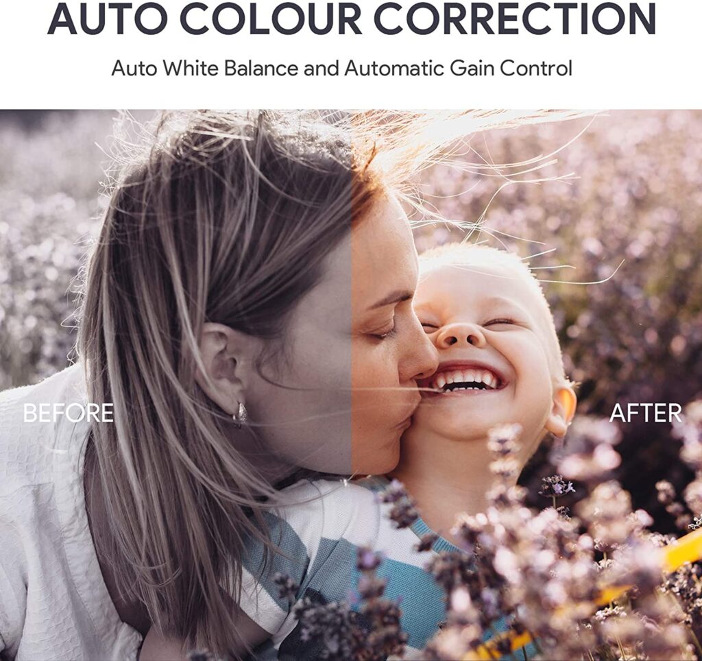 Webcam Test Auto Colour Correction