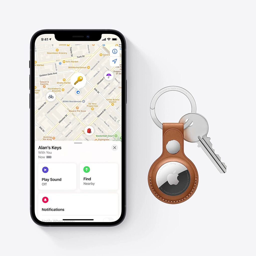 New Apple AirTag Keep track of and find your items