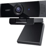 AUKEY PC-LM1E FHD Webcam, 1080p Live Streaming Camera with Stereo Microphone