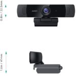 AUKEY FHD Webcam 1080p Dimensions