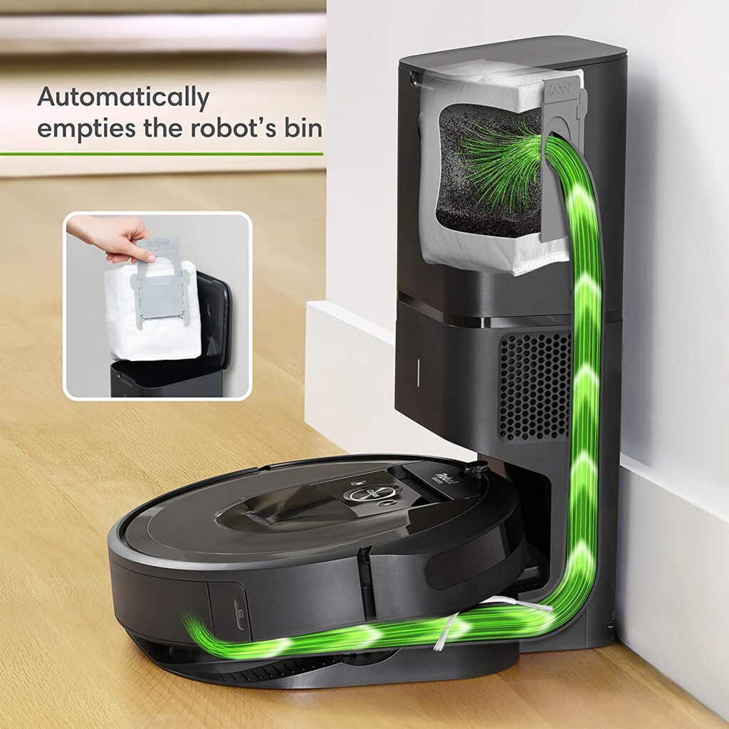 iRobot Roomba i7+ (7550) Robot Vacuum with Automatic Dirt Disposal