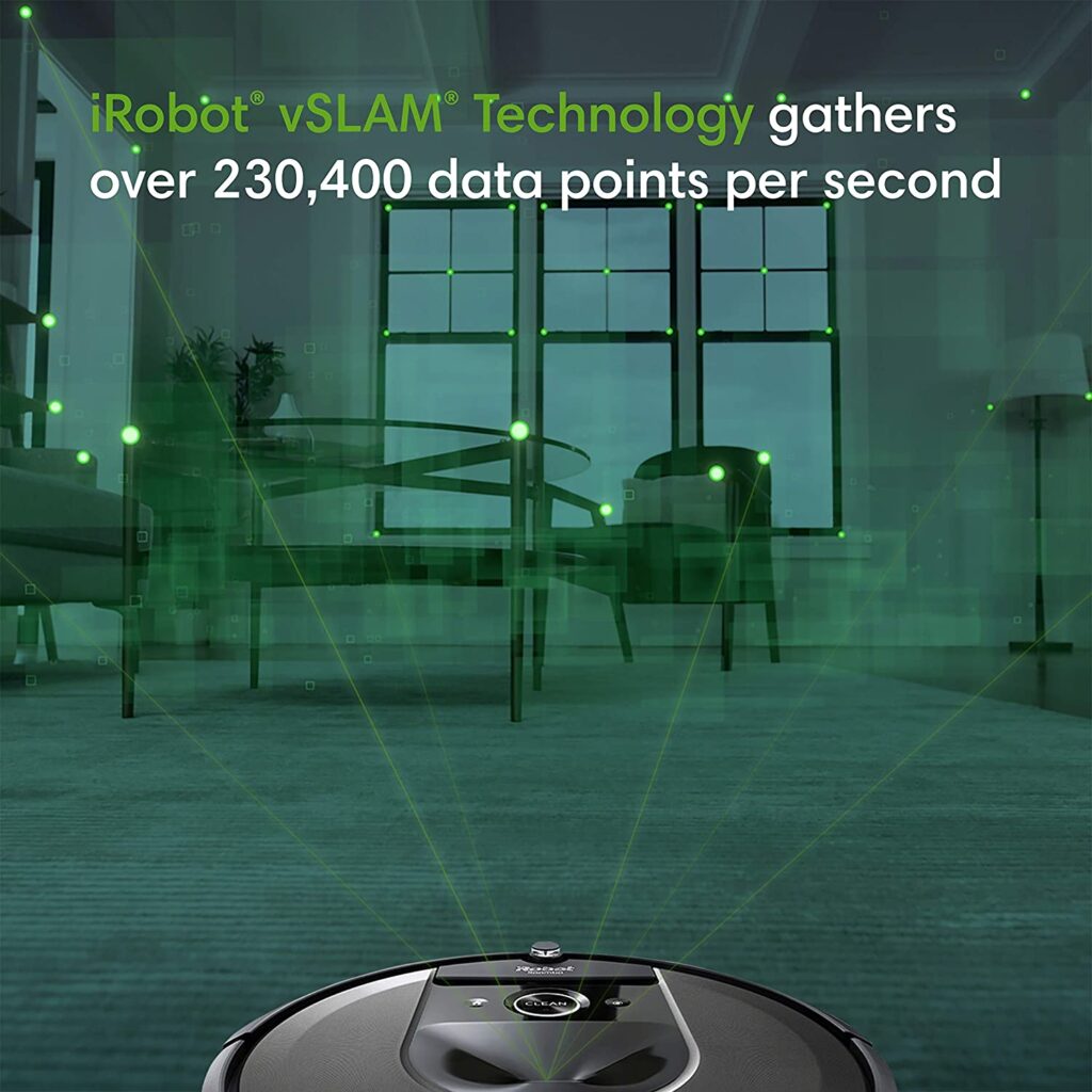 iRobot Roomba i7+ (7550) Robot Vacuum with Automatic Dirt Disposal vSlam technology