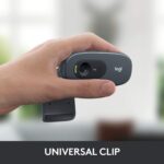 Logitech C270 HD Webcam Universal Clip