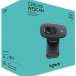 Logitech C270 HD Webcam Box Scope of Delivery