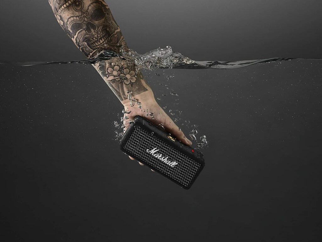 Marshall Emberton Portable Bluetooth Speaker waterproof