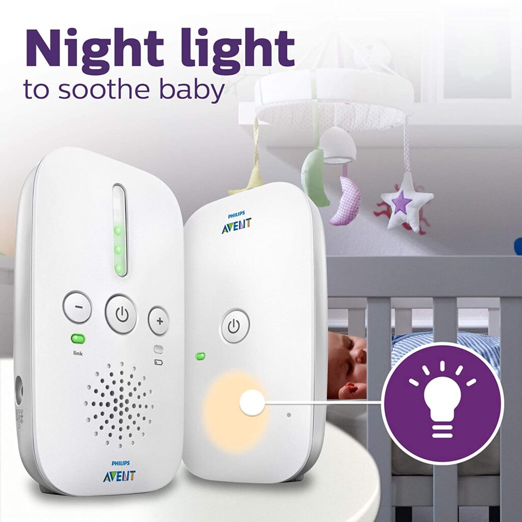 Philips AVENT Audio Baby Monitor Night Light