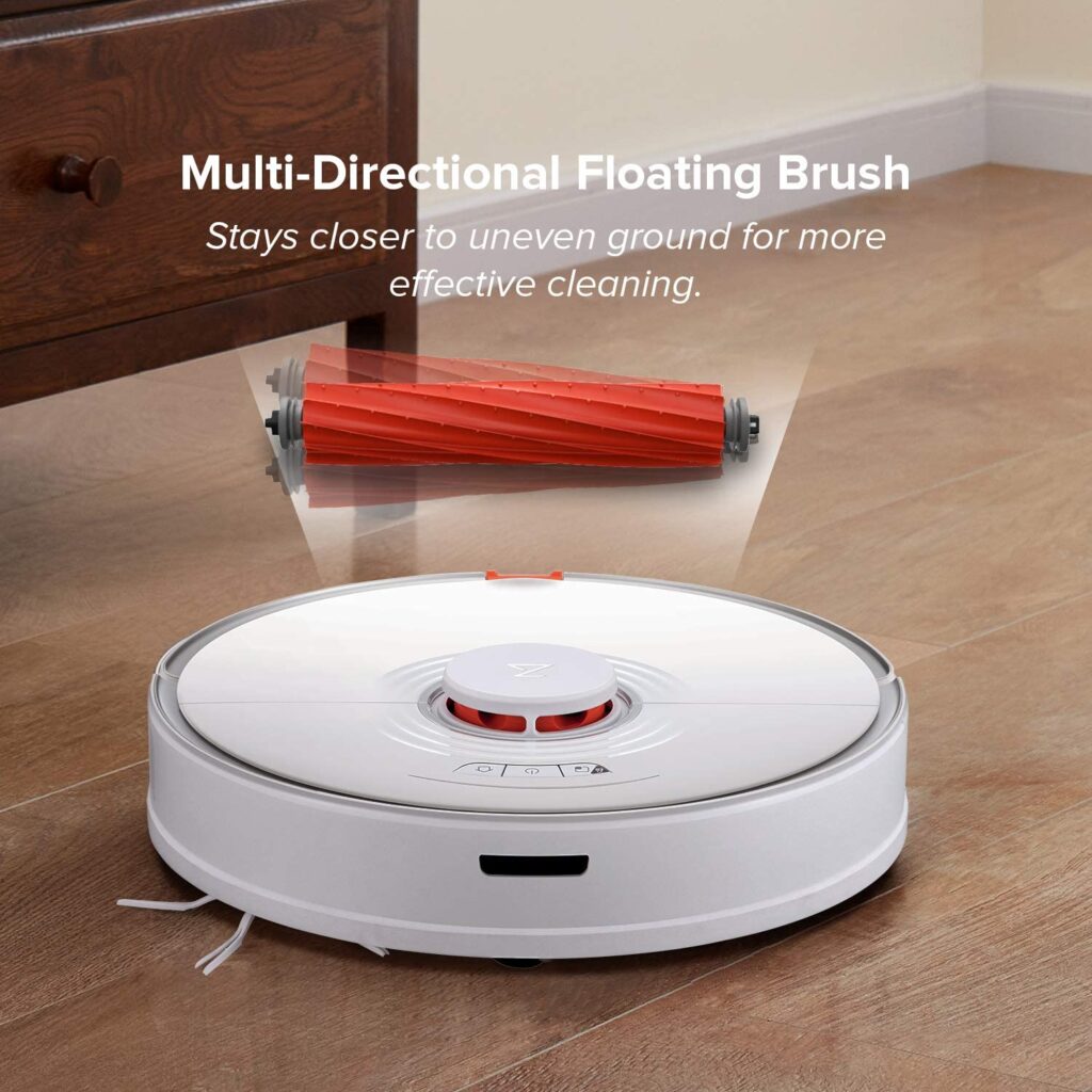 Roborock S7 Robot Vacuum with Sonic Mopping Multi-Directional Floating Brush