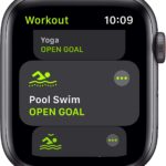 Apple Watch SE Sports workout goal