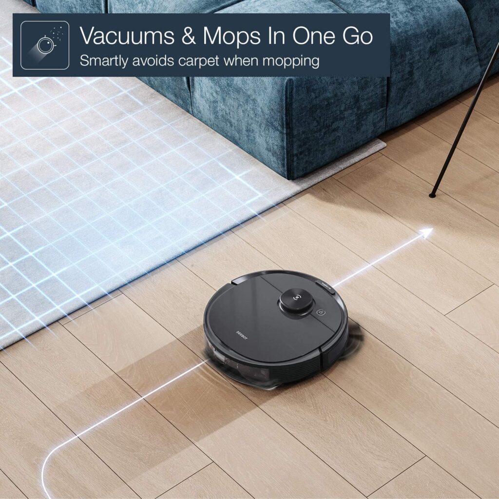 Ecovacs Deebot N8 Pro+ Vacuums and Mops in one go