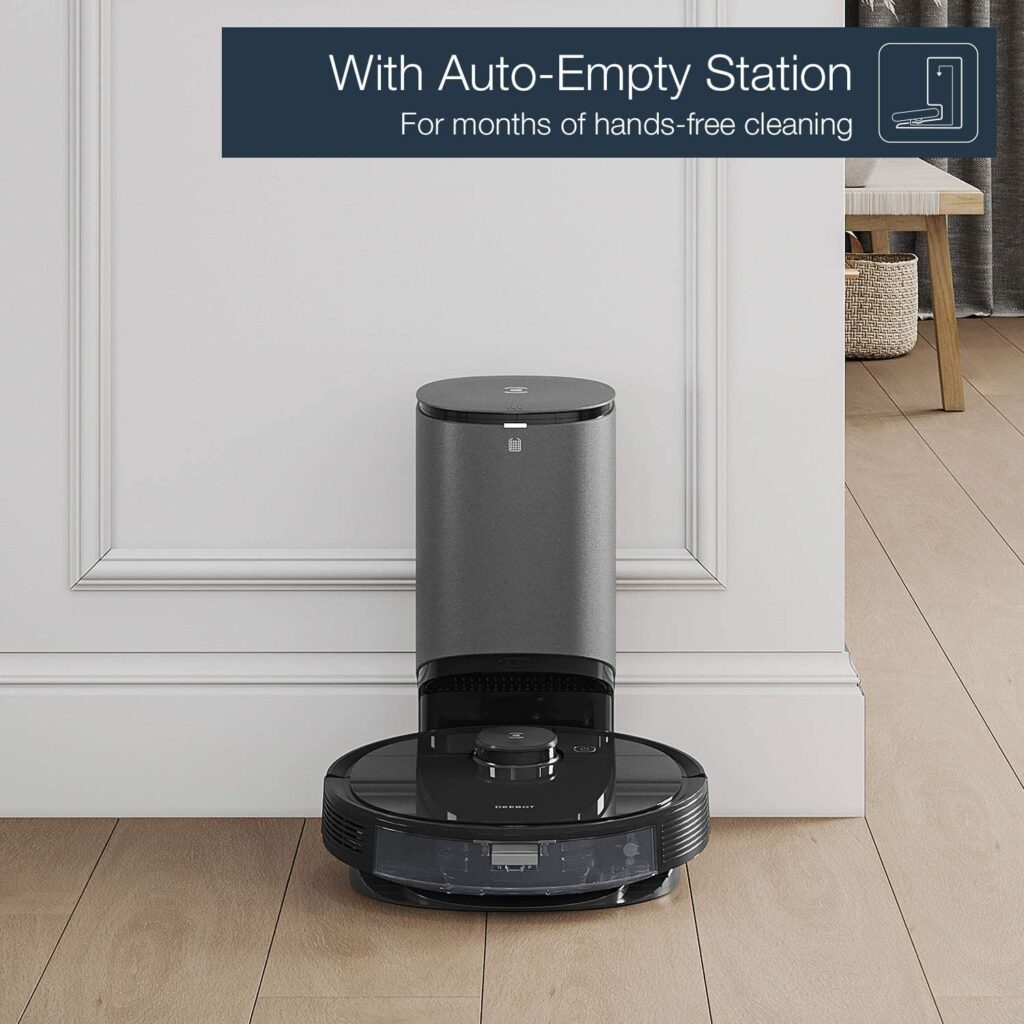 Ecovacs Deebot N8 Pro+ with auto-empty station