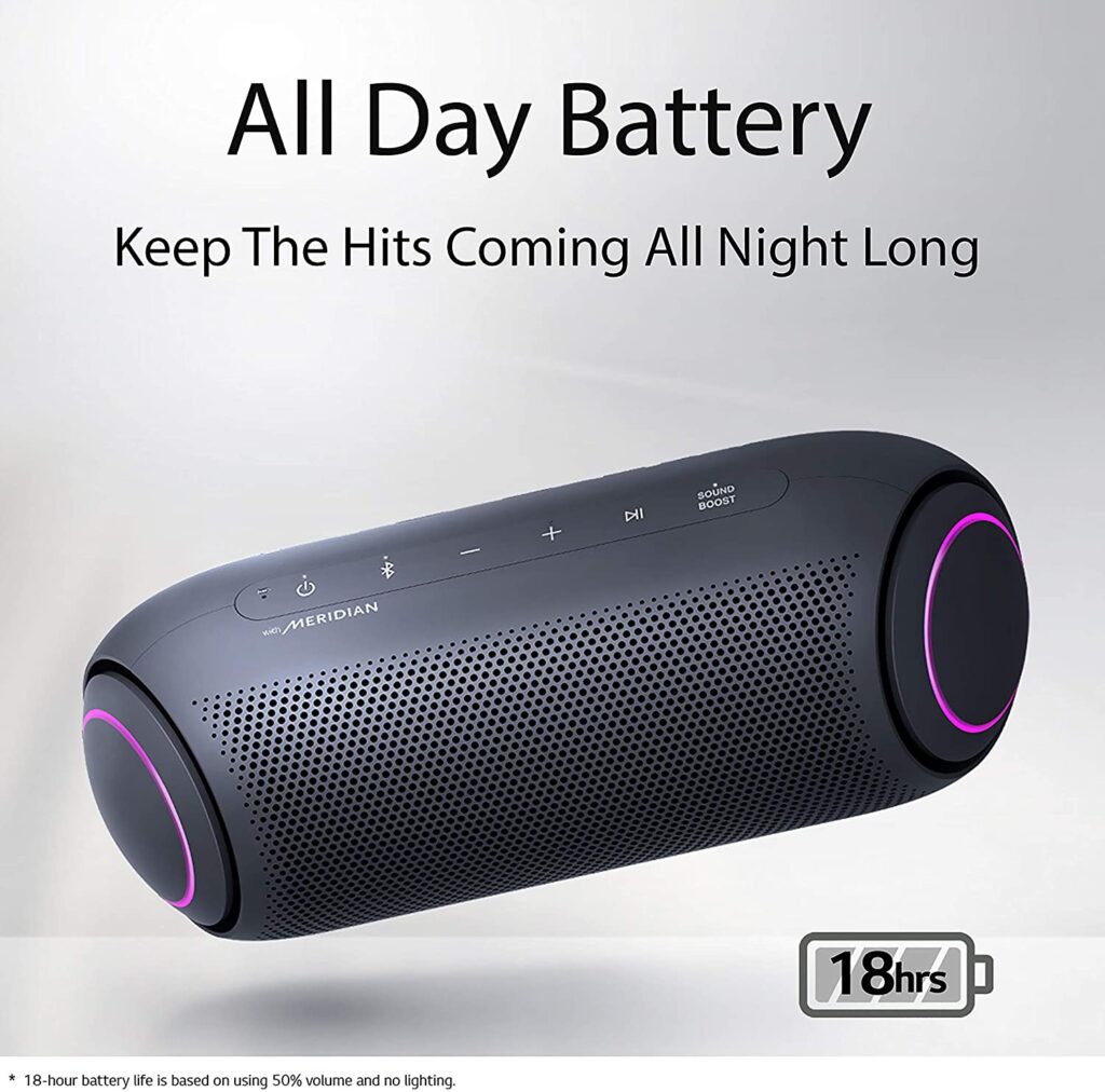 XBOOM Go PL5 Portable Bluetooth Speaker with Meridian Audio Technology Battery 15 Hours