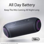 LG XBOOM Go PL5 Portable Bluetooth Speaker with Meridian Audio Technology Battery 15 Hours