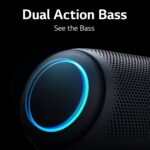 LG XBOOM Go PL5 Portable Bluetooth Speaker with Meridian Audio Technology Dual Action Bass
