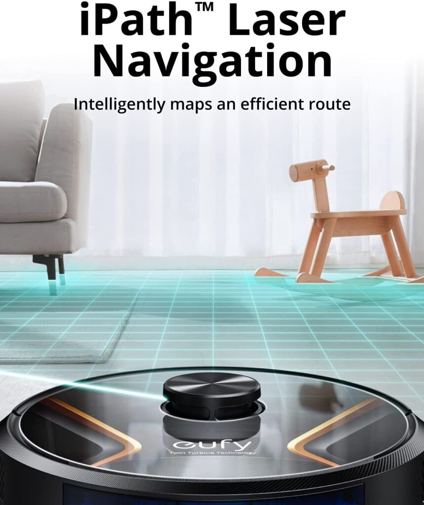 eufy by Anker, RoboVac X8 Hybrid - iPath Laser Navigation