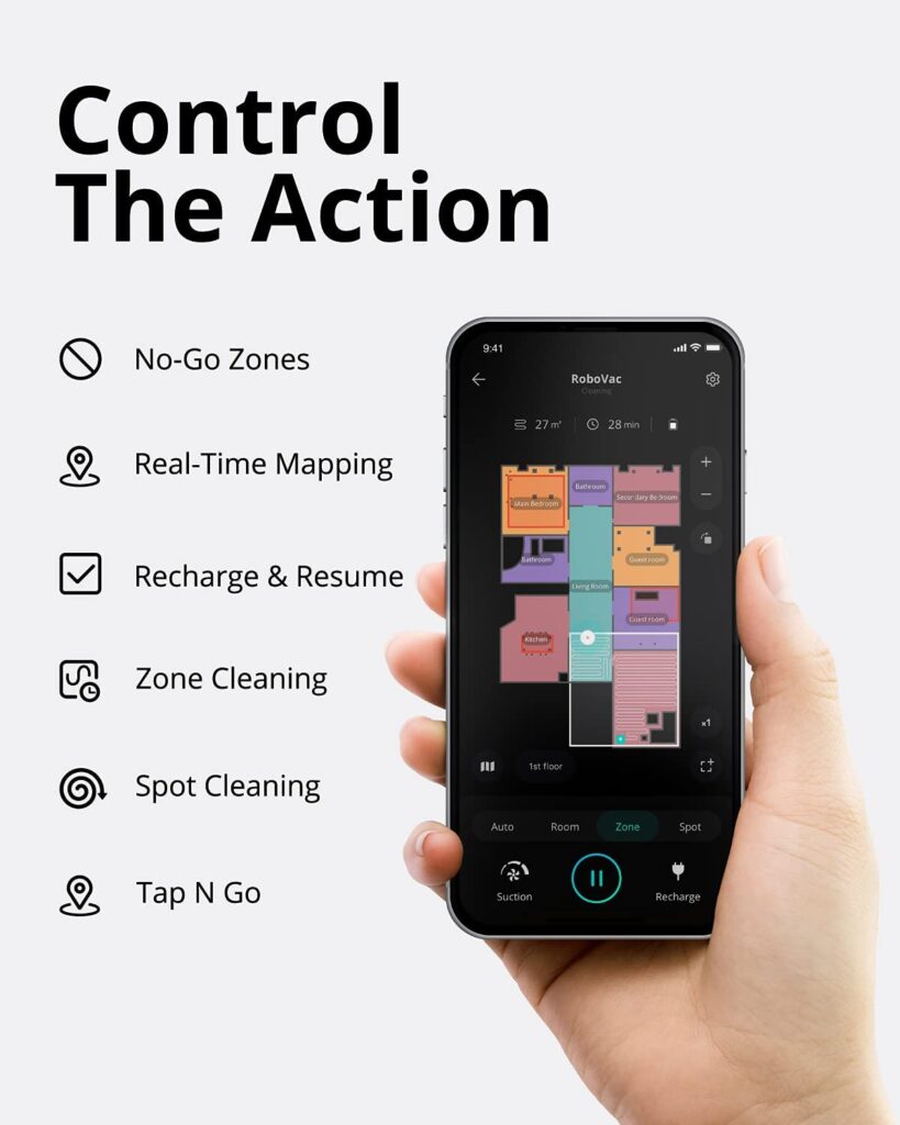 eufy by Anker, RoboVac X8 Hybrid - mobile app