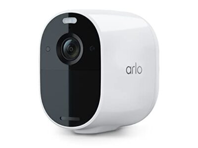 Arlo Essential Spotlight Camera - Wireless Security, 1080p Video, Color Night Vision, 2 Way Audio, Wire-Free, Direct to WiFi