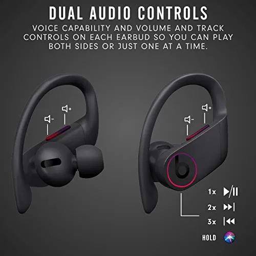 Beats Powerbeats Pro Wireless Earbuds - Apple H1 Headphone Chip, Class 1 Bluetooth Headphones, 9 Hours of Listening Time,