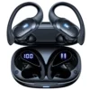 BOLOXA Wireless Earbuds Bluetooth Headphones 70hrs Playback Ear Buds IPX7 Waterproof Wireless Charging Case & Dual Power