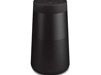Bose SoundLink Revolve (Series II) Portable Bluetooth Speaker – Wireless Water-Resistant Speaker with 360° Sound, Black