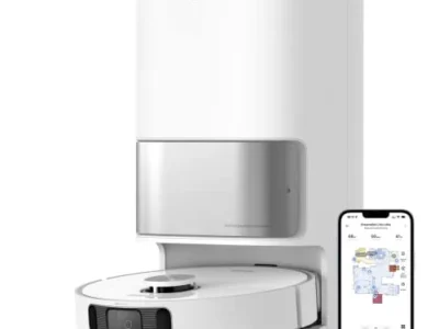 Dreametech L10s Ultra Robot Vacuum and Mop Combo, Auto Mop Cleaning and Drying, Self-Refilling and Self-Emptying Base for 60