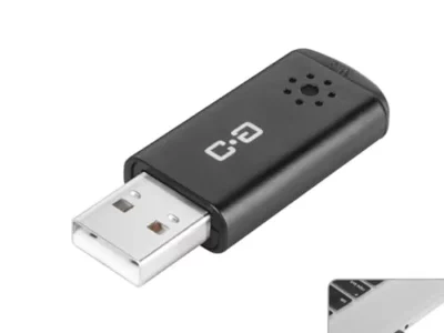 DUNGZDUZ USB Microphone for Laptop and Desktop Computer, High Sensitivity for Clear Call, Plug-and-Play, High Gain, Cordless