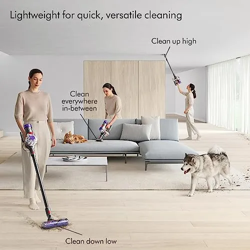 Dyson V8 Cordless Vacuum Cleaner vacuum cleaner - side view
