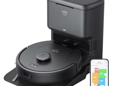 eufy L60 Robot Vacuum with Self Empty Station, Hair Detangling Technology, Up to 60 Days Hands Free Cleaning, 5,000 Pa