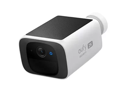 eufy Security SoloCam S220, Solar Security Camera, Wireless Outdoor Camera, Continuous Power, 2K Resolution, Wireless, 2.4