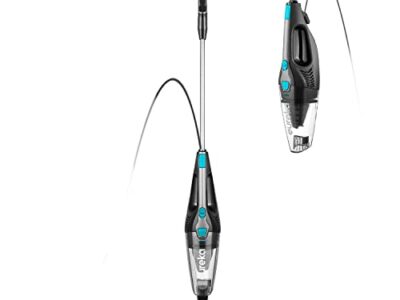 Eureka Home Lightweight Stick Vacuum Cleaner, Powerful Suction Corded Multi-Surfaces, 3-in-1 Handheld Vac, Blaze Blue vacuum