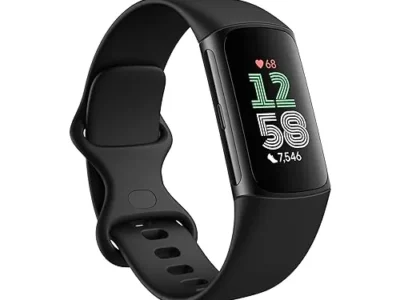 Fitbit Charge 6 Fitness Tracker with Google apps, Heart Rate on Exercise Equipment, 6-Months Premium Membership Included,