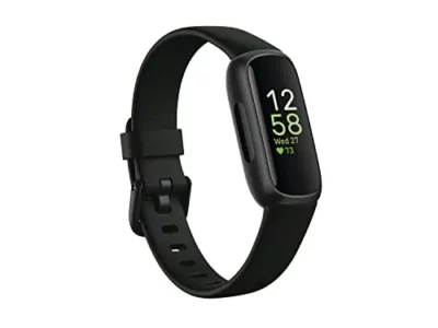 Fitbit Inspire 3 Health &-Fitness-Tracker with Stress Management, Workout Intensity, Sleep Tracking, 24/7 Heart Rate and