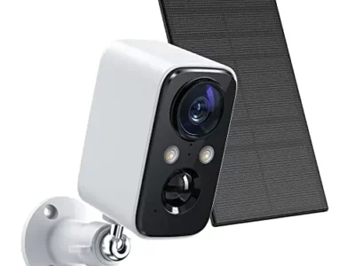 FOAOOD Cameras for Home Security, Security Cameras System Wireless Solar, Home Security Camera with Color Night Vision, PIR