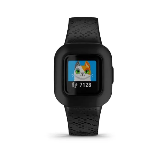 Garmin vívofit® jr. 3 Kids Fitness Tracker, Black Cosmic, Up to 1 Year Battery Life, Swim-Friendly, Activity Unlocks
