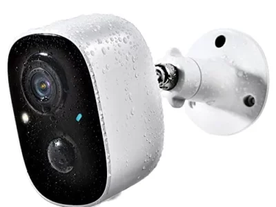 Geekee Security Camera Wireless Outdoor, 2-Way Talk Battery Powered Wi-Fi Cameras for Outside and Indoor 1080P Night Vision