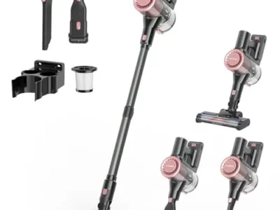 Homeika Cordless Vacuum Cleaner, 28Kpa Powerful Suction, 380W Strong Brushless Motor with 8 in 1 Lightweight Stick Vacuum