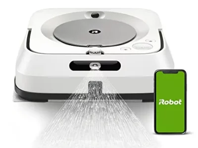 iRobot Braava Jet M6 (6110) Ultimate Robot Mop- Wi-Fi Connected, Precision Jet Spray, Smart Mapping, Works with Alexa, Ideal