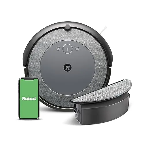 iRobot Roomba Combo i5 Robot Vacuum & Mop - Clean by Room with Smart Mapping, Works with Alexa, Personalized Cleaning