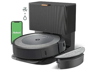 iRobot Roomba Combo i5+ Self-Emptying Robot Vacuum and Mop, Clean by Room with Smart Mapping, Empties Itself for Up to 60