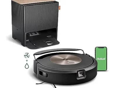 iRobot Roomba Combo j9+ Self-Emptying & Auto-Fill Robot Vacuum & Mop – Multi-Functional Base Refills Bin and Empties Itself,