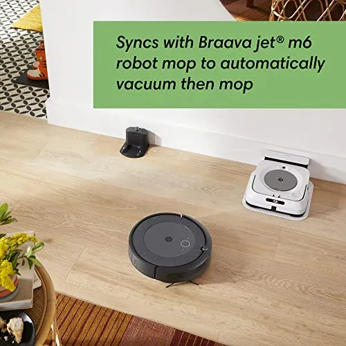 iRobot Roomba i4 EVO Wi-Fi Connected Robot Vacuum – Clean by Room with Smart Mapping Compatible with Alexa, Ideal for Pet