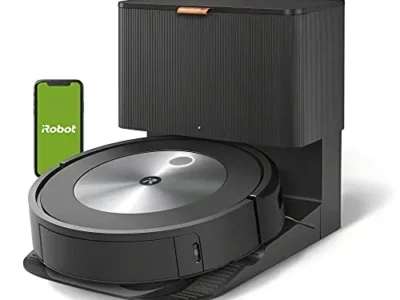iRobot Roomba j6+ Self-Emptying Robot Vacuum – Identifies and Avoids Pet Waste & Cords, Empties Itself for Up to 60 Days,