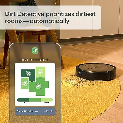 iRobot Roomba j9+ Self-Emptying Robot Vacuum – More Powerful Suction, Identifies and Avoids Obstacles Like pet Waste,
