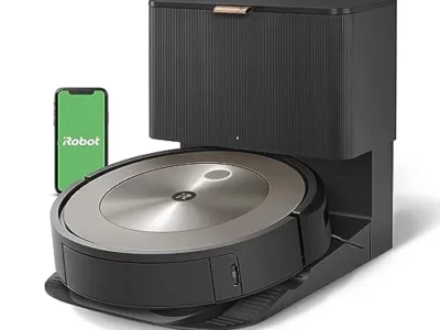 iRobot Roomba j9+ Self-Emptying Robot Vacuum – More Powerful Suction, Identifies and Avoids Obstacles Like pet Waste,