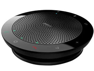 Jabra Speak 510 UC Wireless Bluetooth Speakerphone – Outstanding Sound Quality, Portable Conference Speaker for Holding