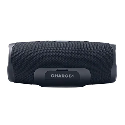JBL Charge 4 - Waterproof Portable Bluetooth Speaker - Black Bluetooth speaker - detail shot