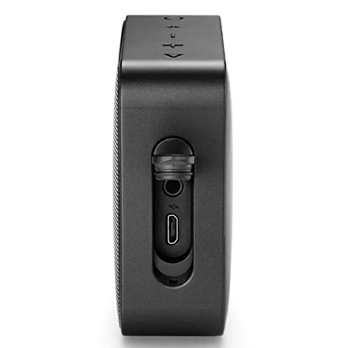 JBL GO2 - Waterproof Ultra-Portable Bluetooth Speaker - Black Bluetooth speaker - side view