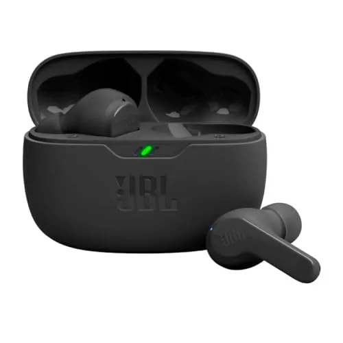 JBL Vibe Beam True Wireless Headphones - Black, Small earbuds